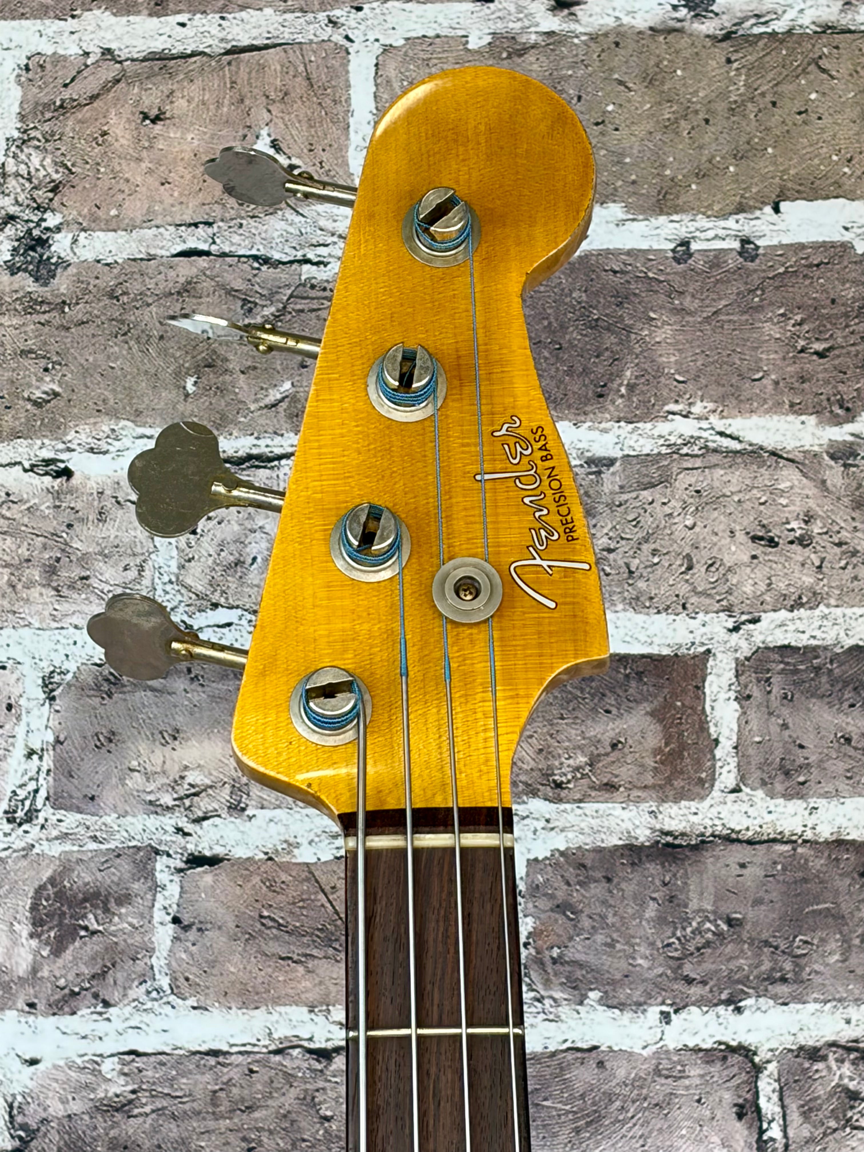 Fender Custom Shop 1960s Precision Bass Heavy Relic – Black