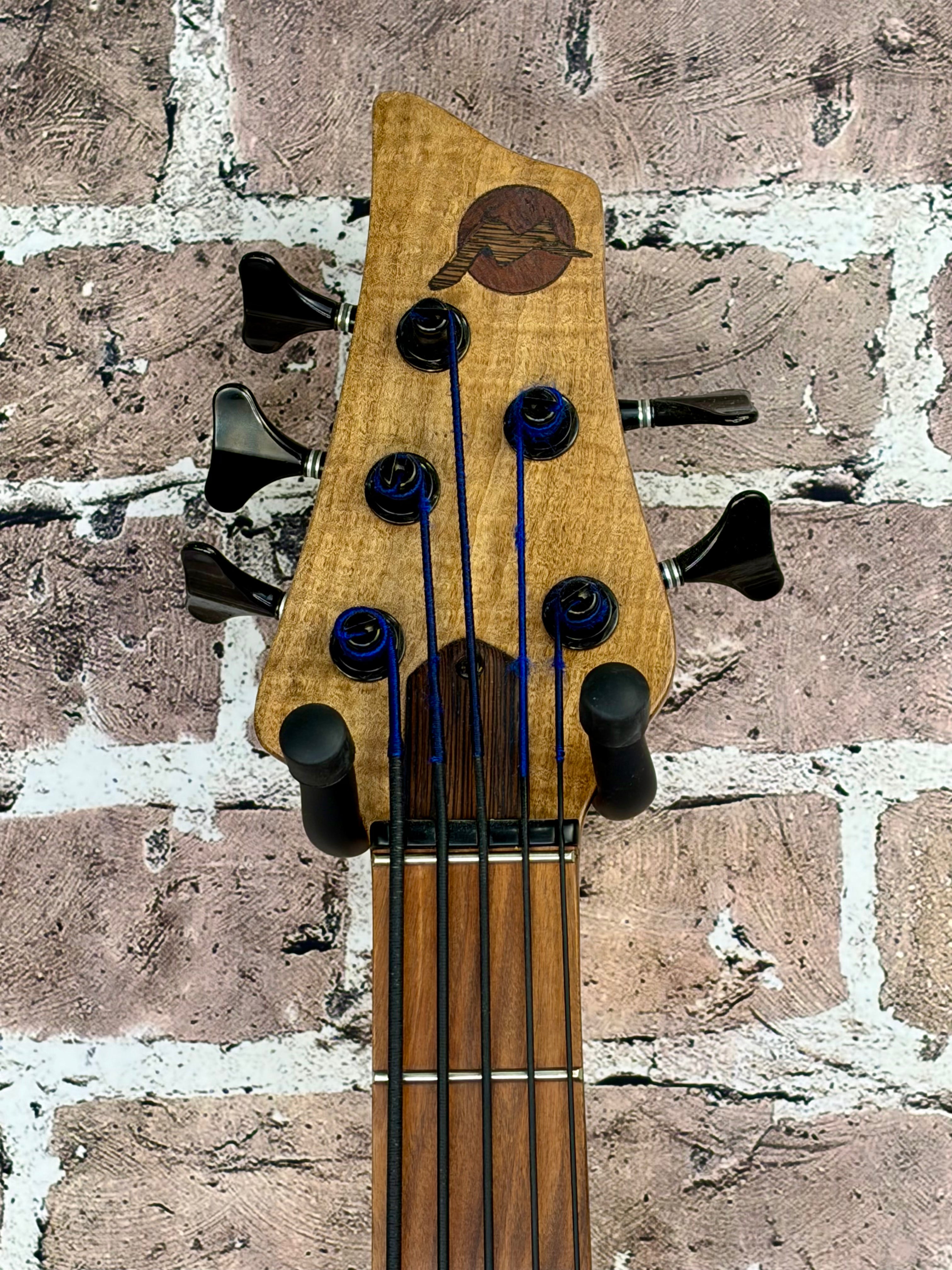 Marco MV Series Boutique 5-String Bass Burl Top Passive