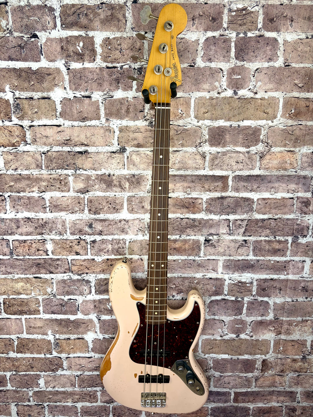 Fender Flea Jazz Bass Shell Pink Road Worn Custom Shop Pickups