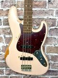 Fender Flea Jazz Bass Shell Pink Road Worn Custom Shop Pickups