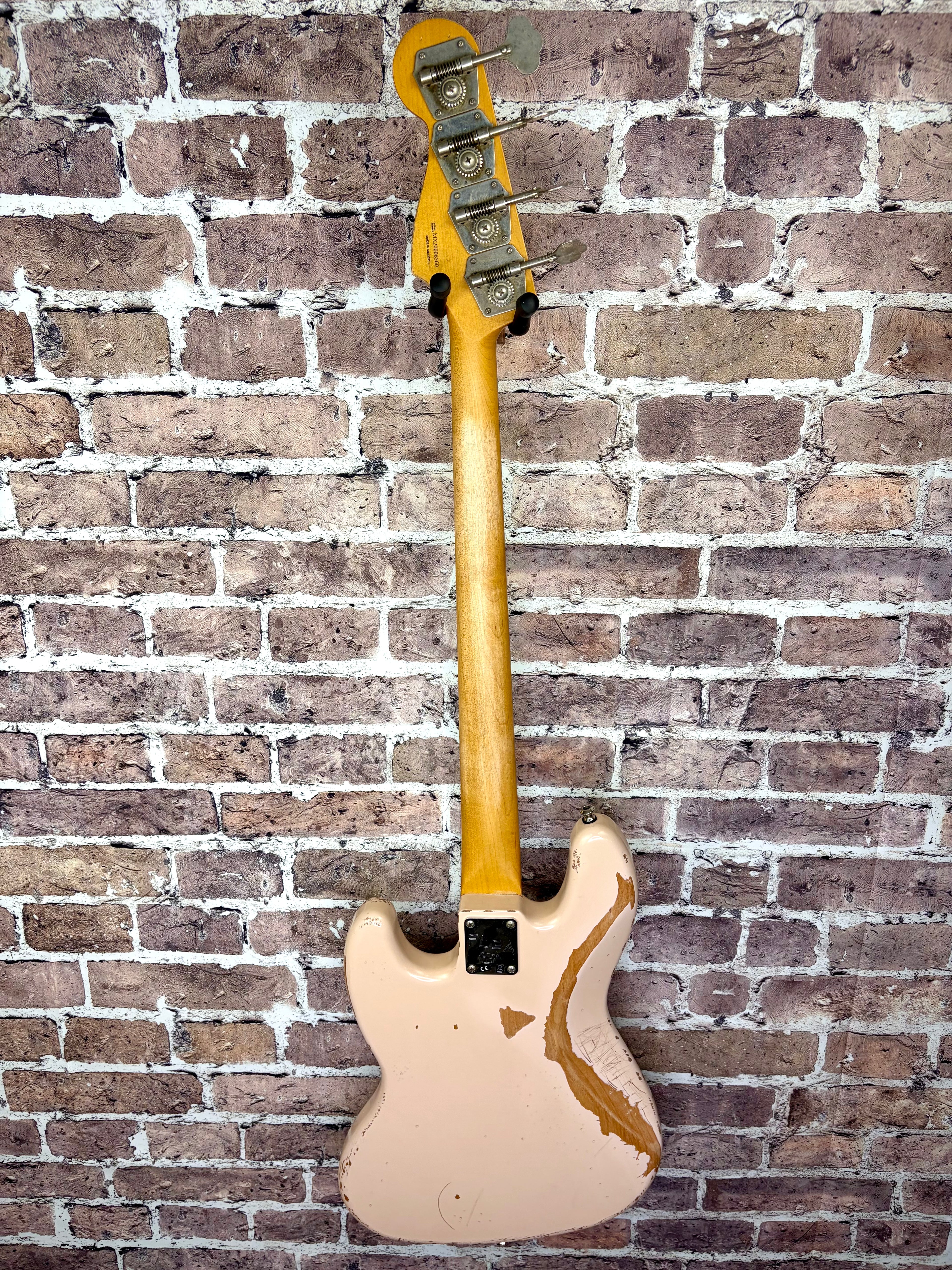 Fender Flea Jazz Bass Shell Pink Road Worn Custom Shop Pickups
