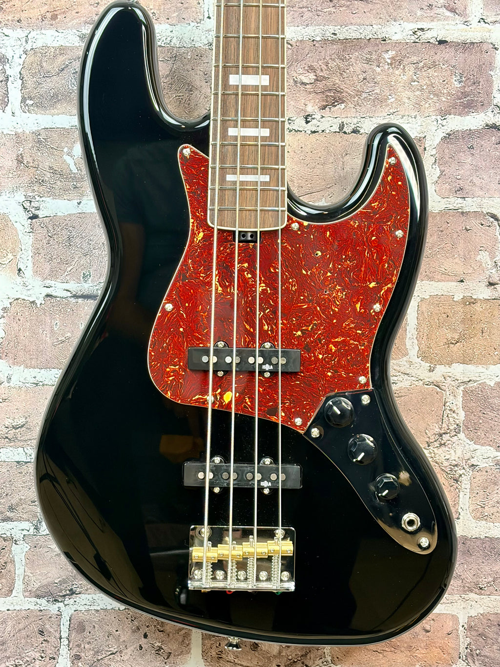 Harley Benton JB-75 4-String Bass Roasted Maple Neck