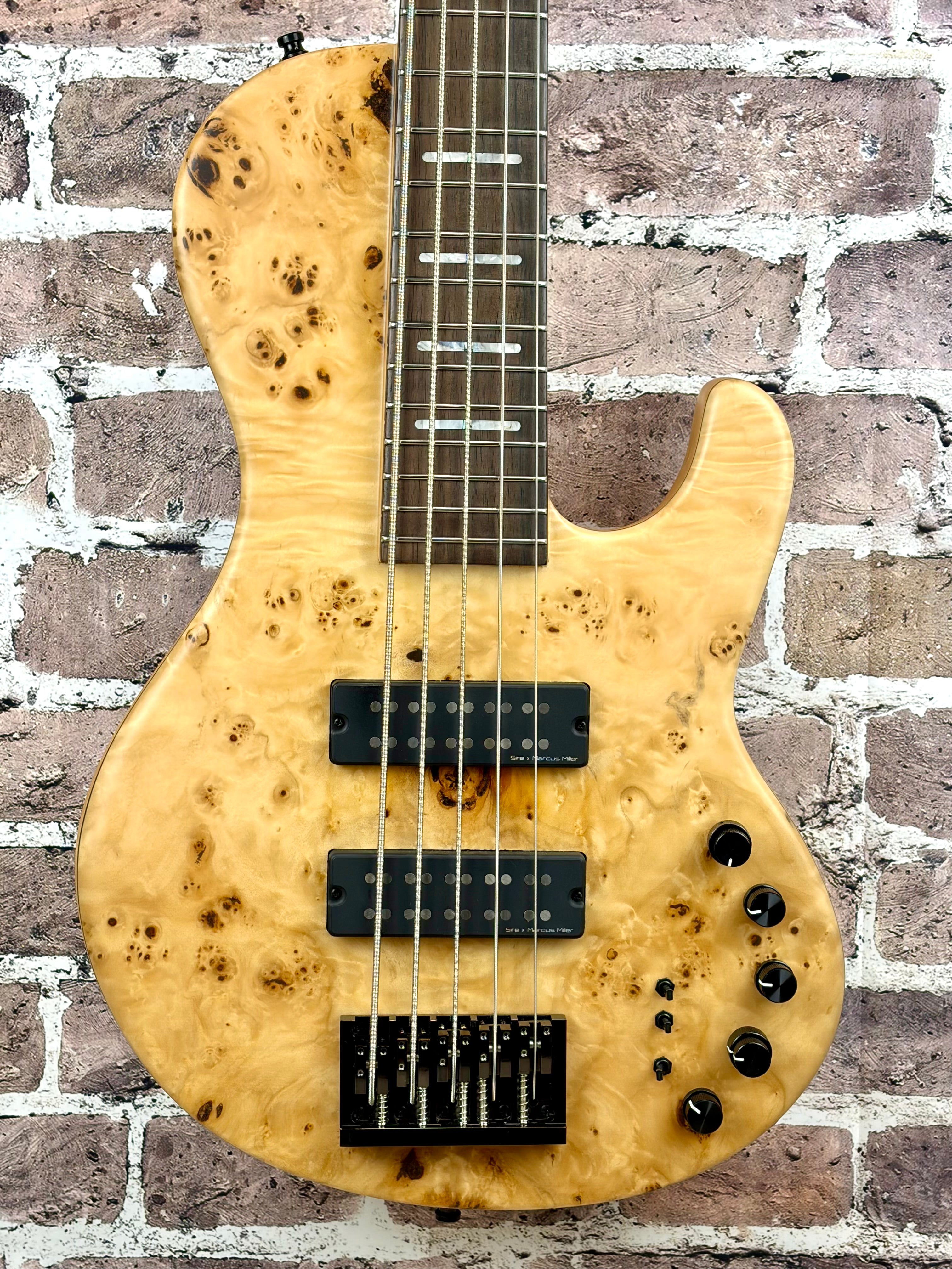 Marcus Miller F10 5-String Bass Burl Top